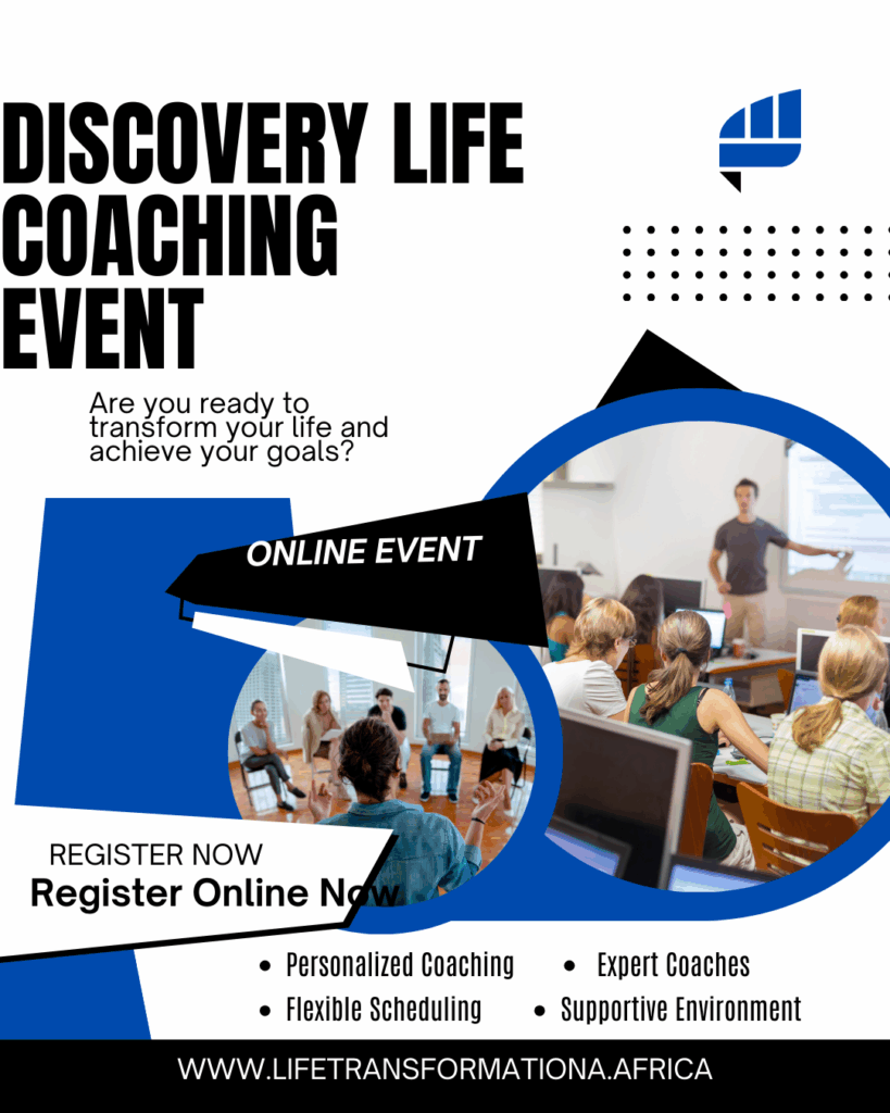 Discovery Life Coaching Event - Life Coach Discovery Life Coaching Evenr